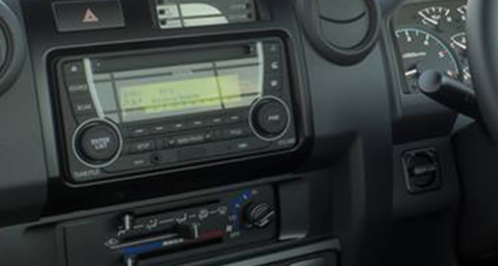 LandCruiser 70 Keep the music working overtime