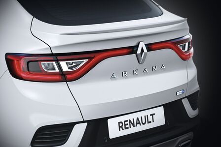 Boot spoiler - pearl white