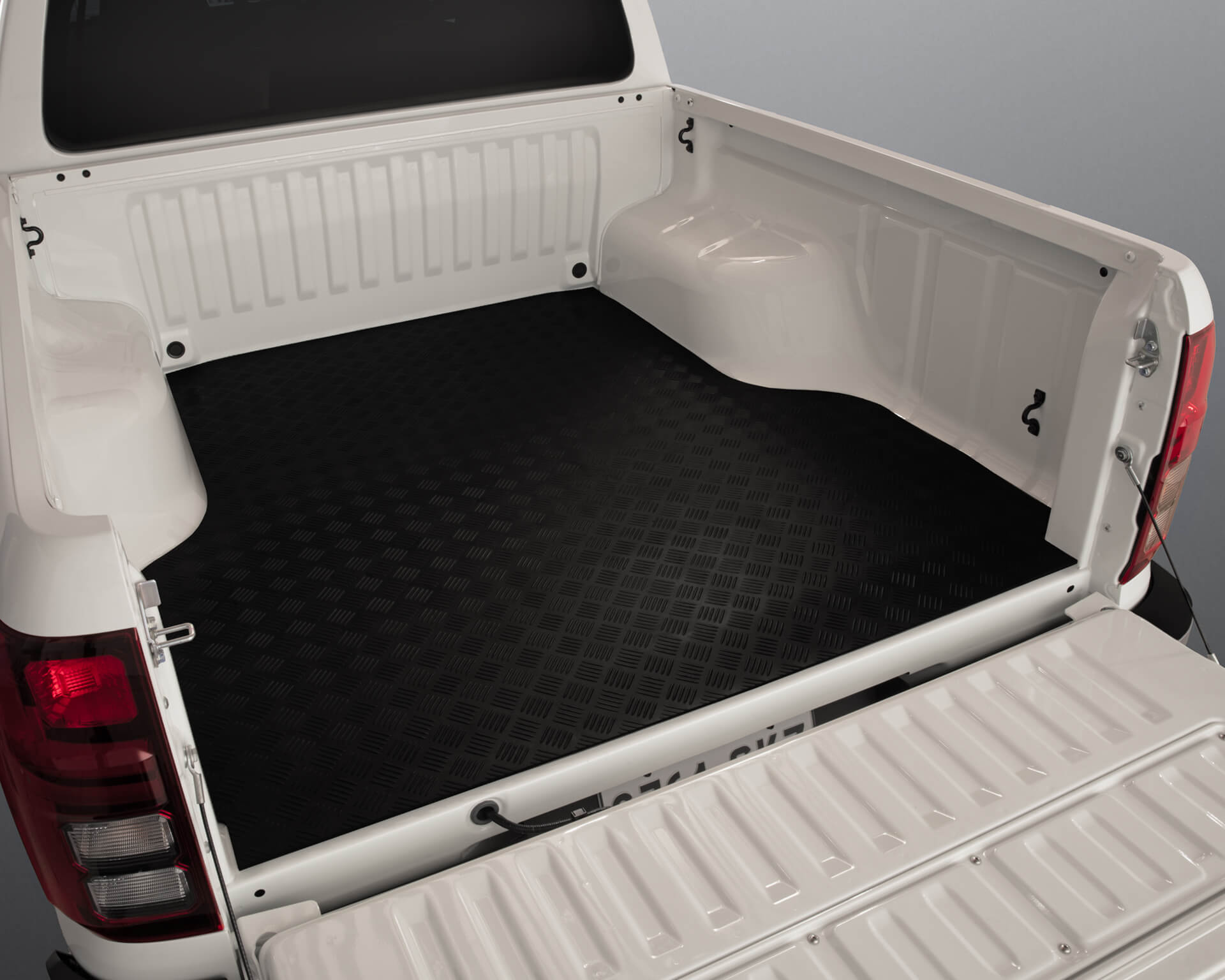Rubber Tub Mat - Double Cab without tub liner 