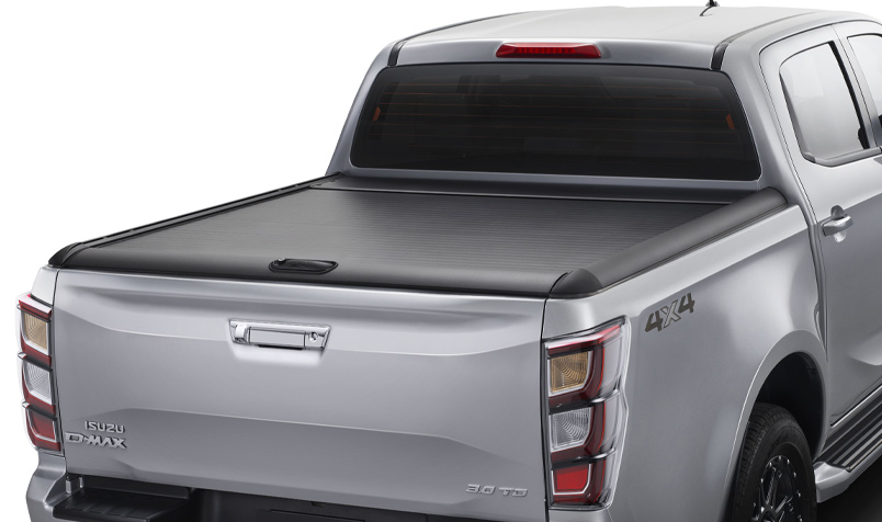 Manual Roller Tonneau Cover (Available for both Crew Cab (shown) & Space Cab Ute)