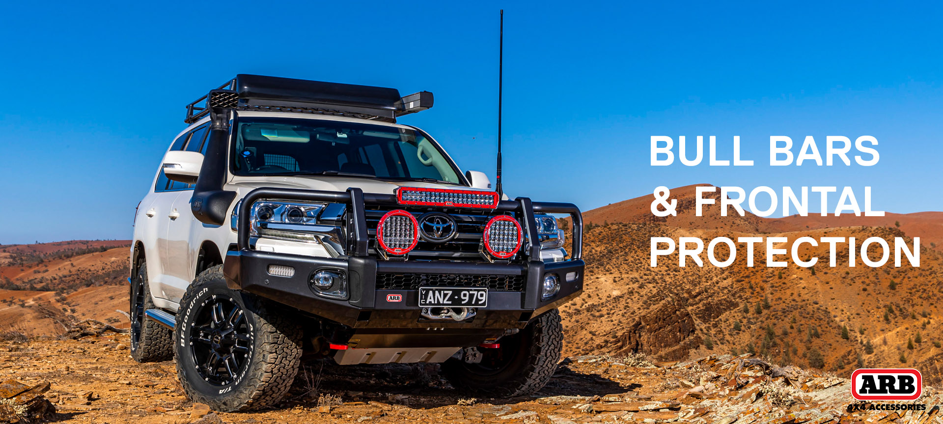 See our range of bull bars and nudge bars from ARB