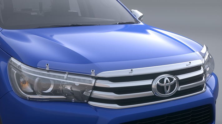 <img src="Bonnet Protector & Headlamp Covers (sold separately)