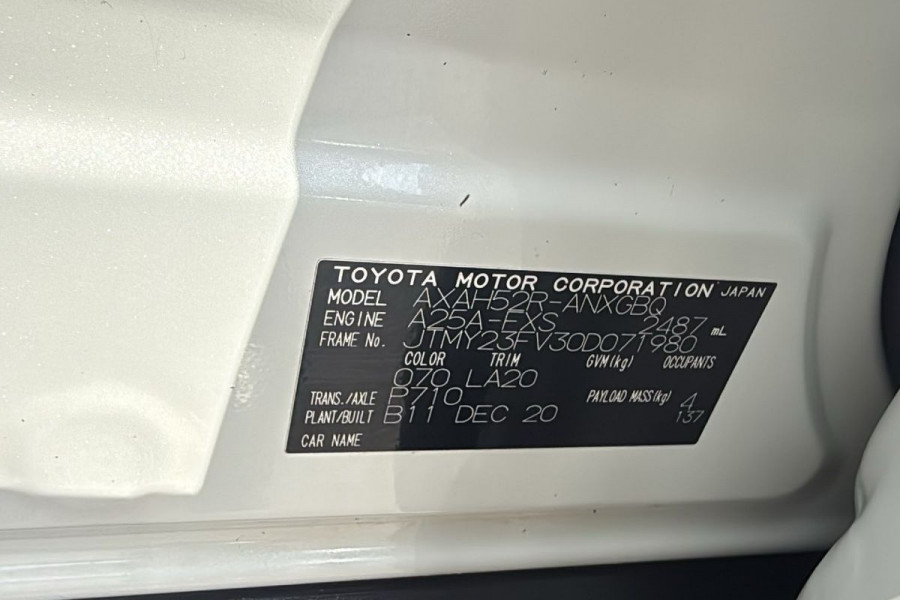 2020 Toyota RAV4 AXAH52R Cruiser SUV Image 35