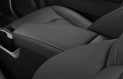RED CONTRAST STITCHING Image