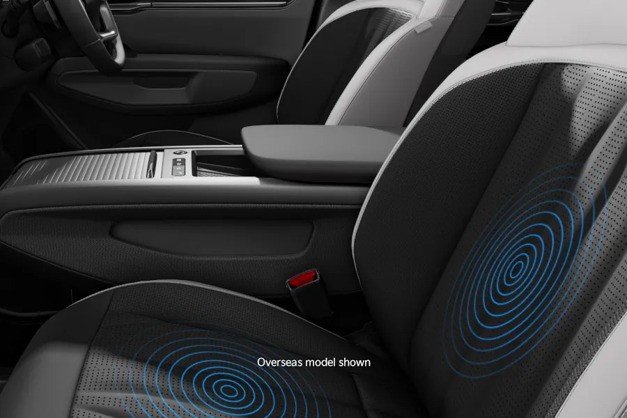 Heated & ventilated front seats