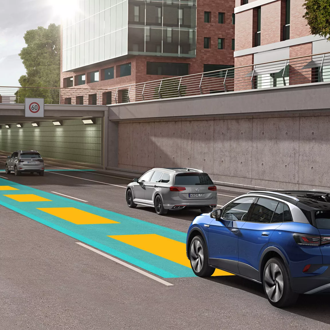 Stay in your lane and keep your distance Travel Assist Image