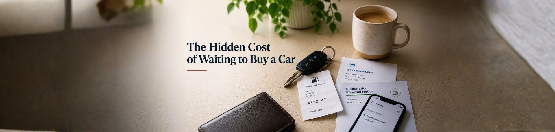 The Hidden Cost of Waiting to Buy a Car