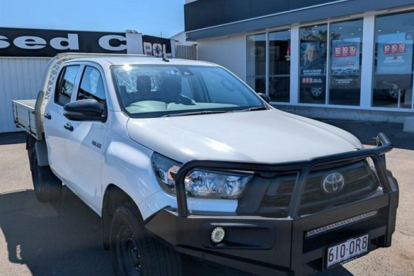 2021 Toyota HiLux GUN125R WorkMate Double Cab Chassis Image 1