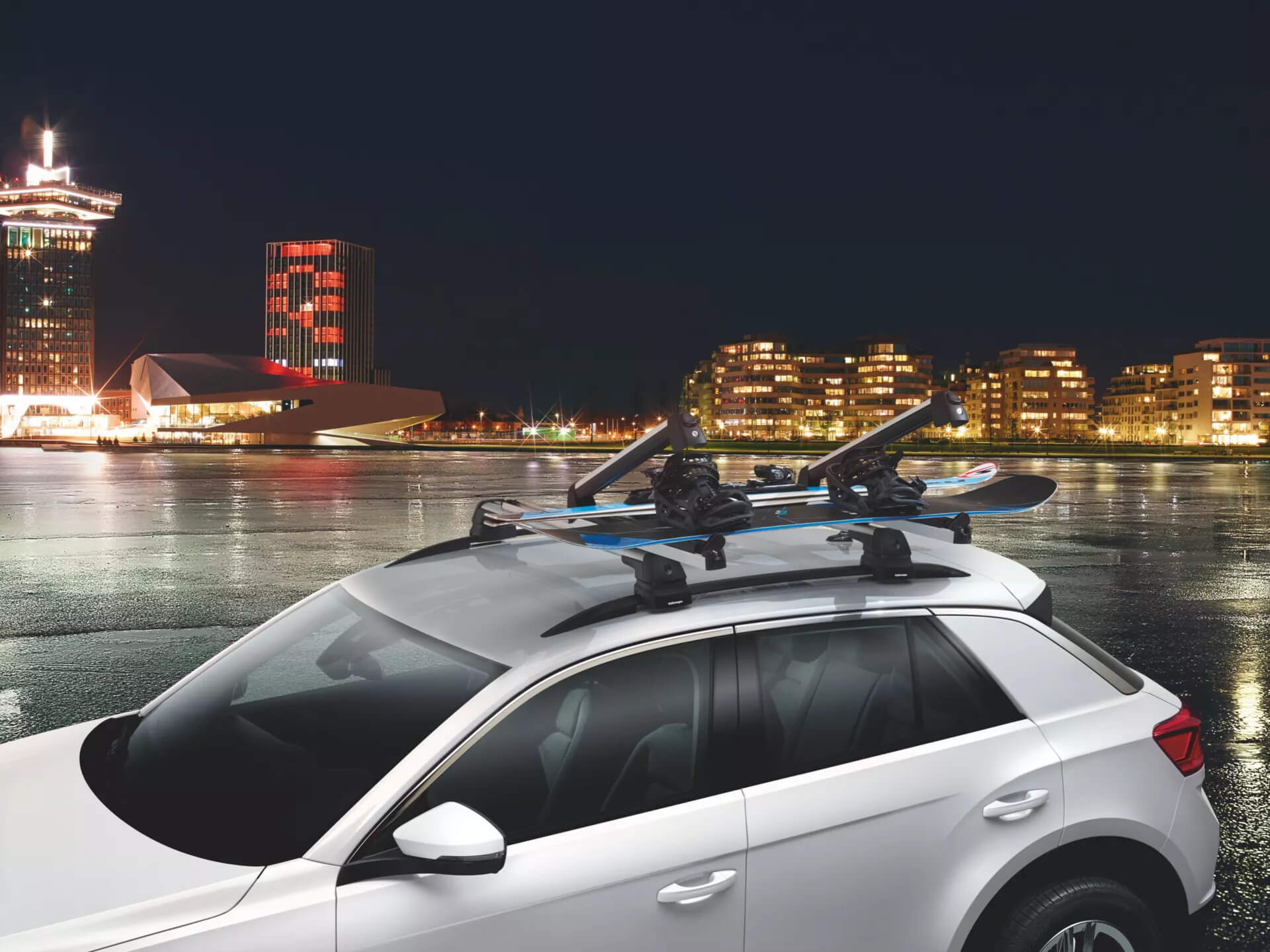 Ski and snowboard carrier