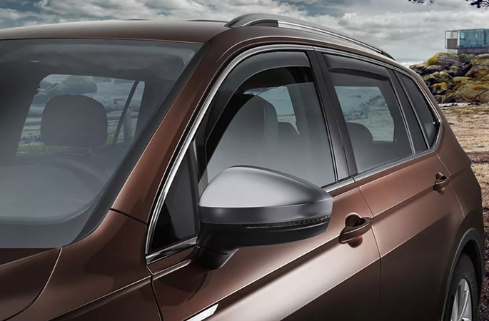 Slimline weathershields