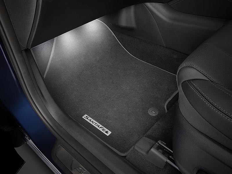 Interior footwell lighting