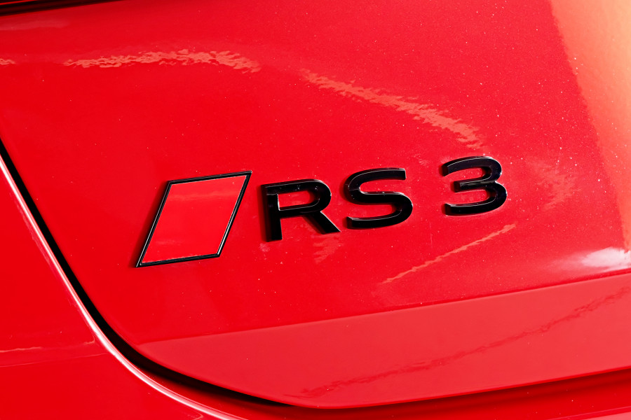 2026 MY25 Audi RS3 GY 294Kw | Carbon Ceramic Brakes | Carbon Pack Hatch