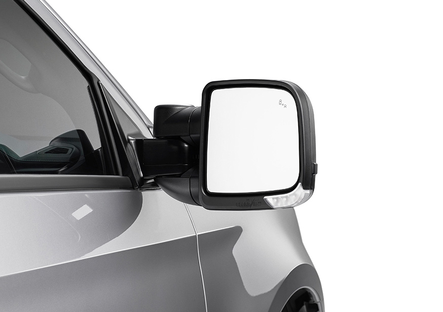 Clearview Compact Towing Mirrors -  Power Fold - Heated Image