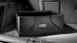 Luggage compartment box, foldable