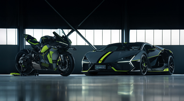 New Ducati Panigale V4 Lamborghini Image