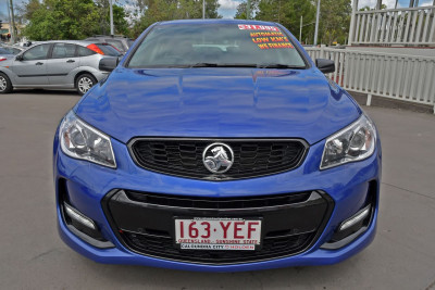 2016 Holden Commodore VF Series II MY16 SV6 Black Sedan Image 2