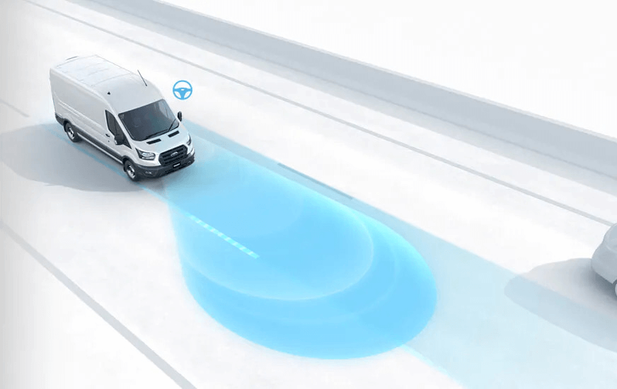 Lane Keeping Aid with Lane Departure Warning Image