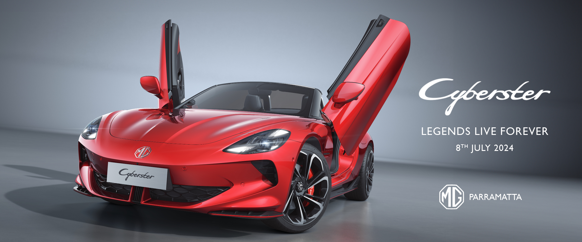 Parramatta MG Showroom Hosts Exclusive Showcase from July 8th to July 13th