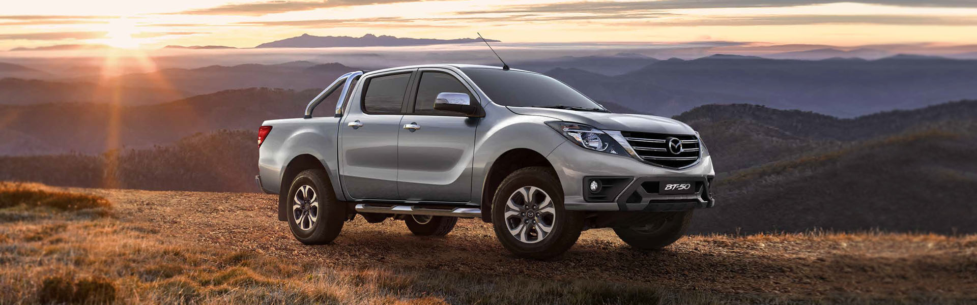 BT-50 BUILT WITH A RUGGED FACE