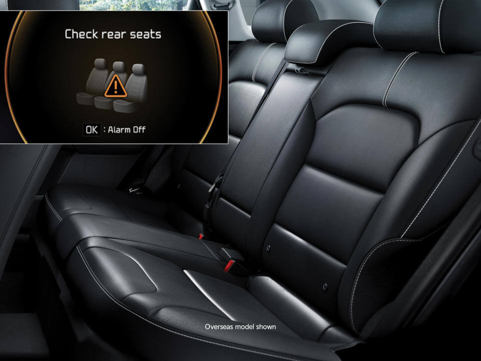 Rear Occupant Alert Image