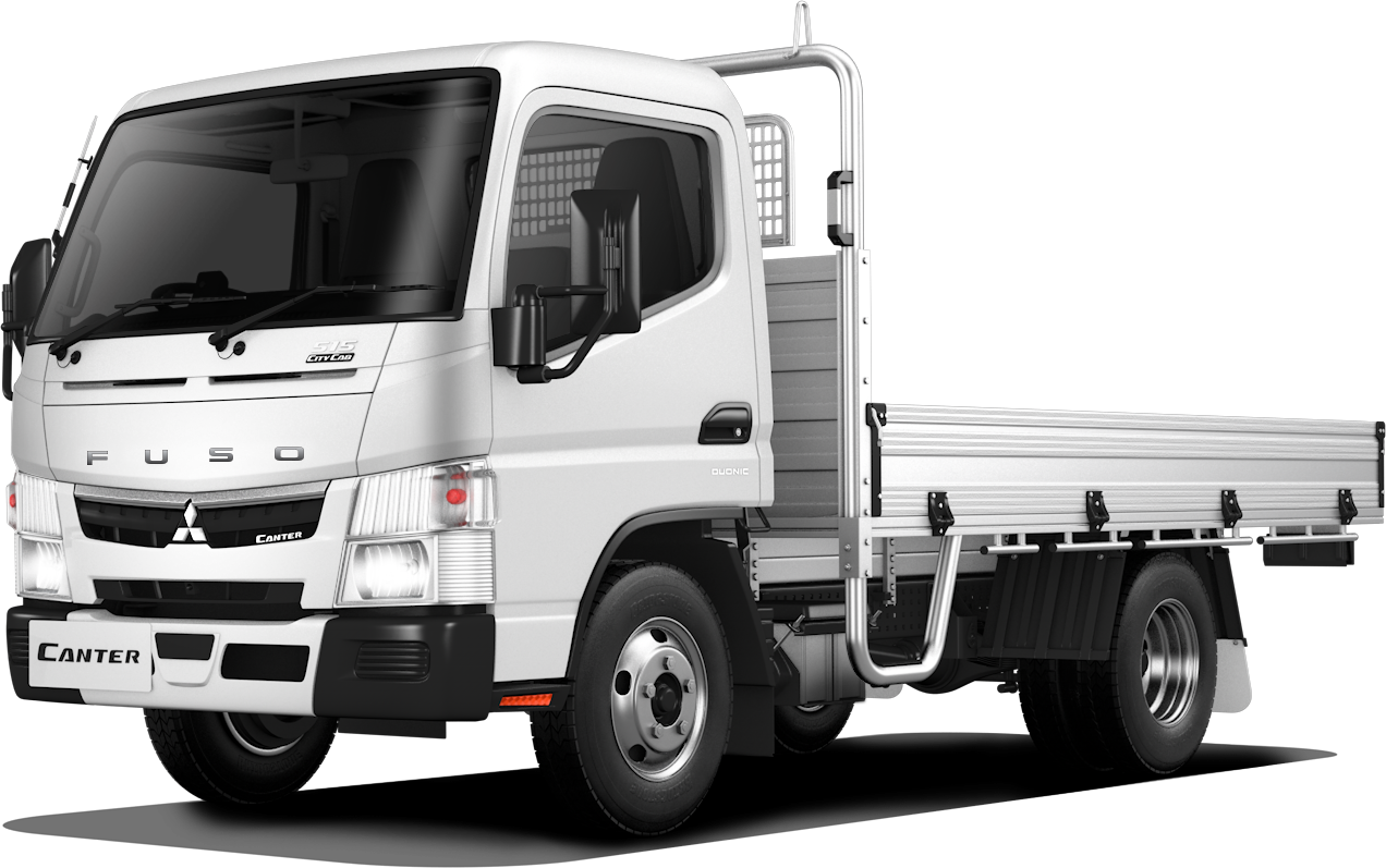 2025 Fuso Canter TEMP City Cab Tray Dropside
