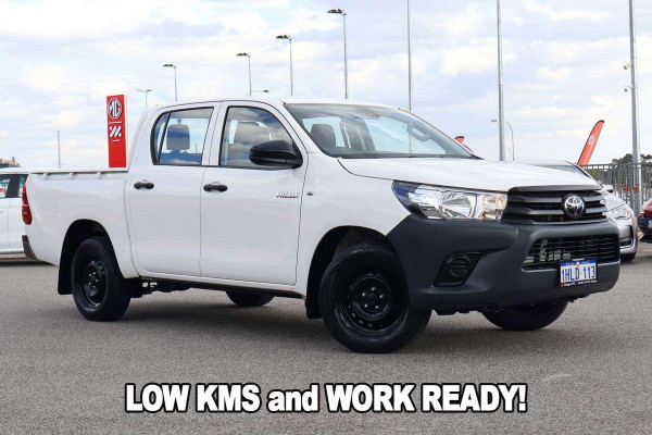 2021 Toyota HiLux TGN121R WorkMate Double Cab Pick Up Image 1