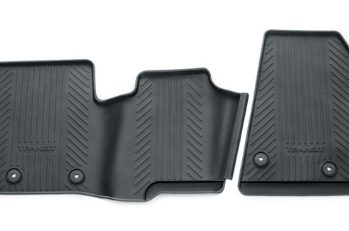 <img src="Mats All Weather floor - front - optional single passenger seat