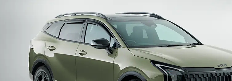 Slimline Weathershield Set - Dark Tint
