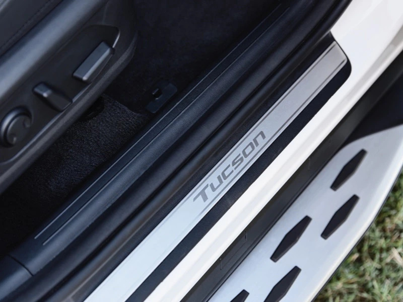 Alloy scuff plates (set of 4)