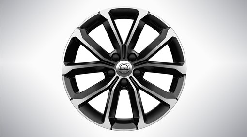 18" 5-Double Spoke Matt Graphite Diamond Cut - 1165