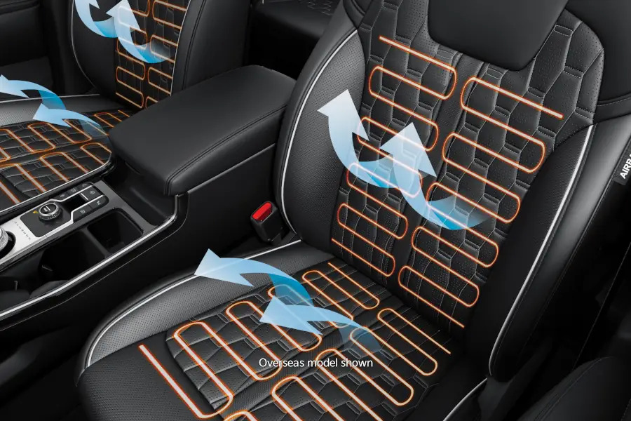 Heated & ventilated seating