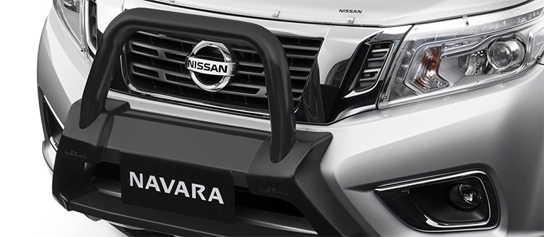 Alloy Nudge Bar - Black